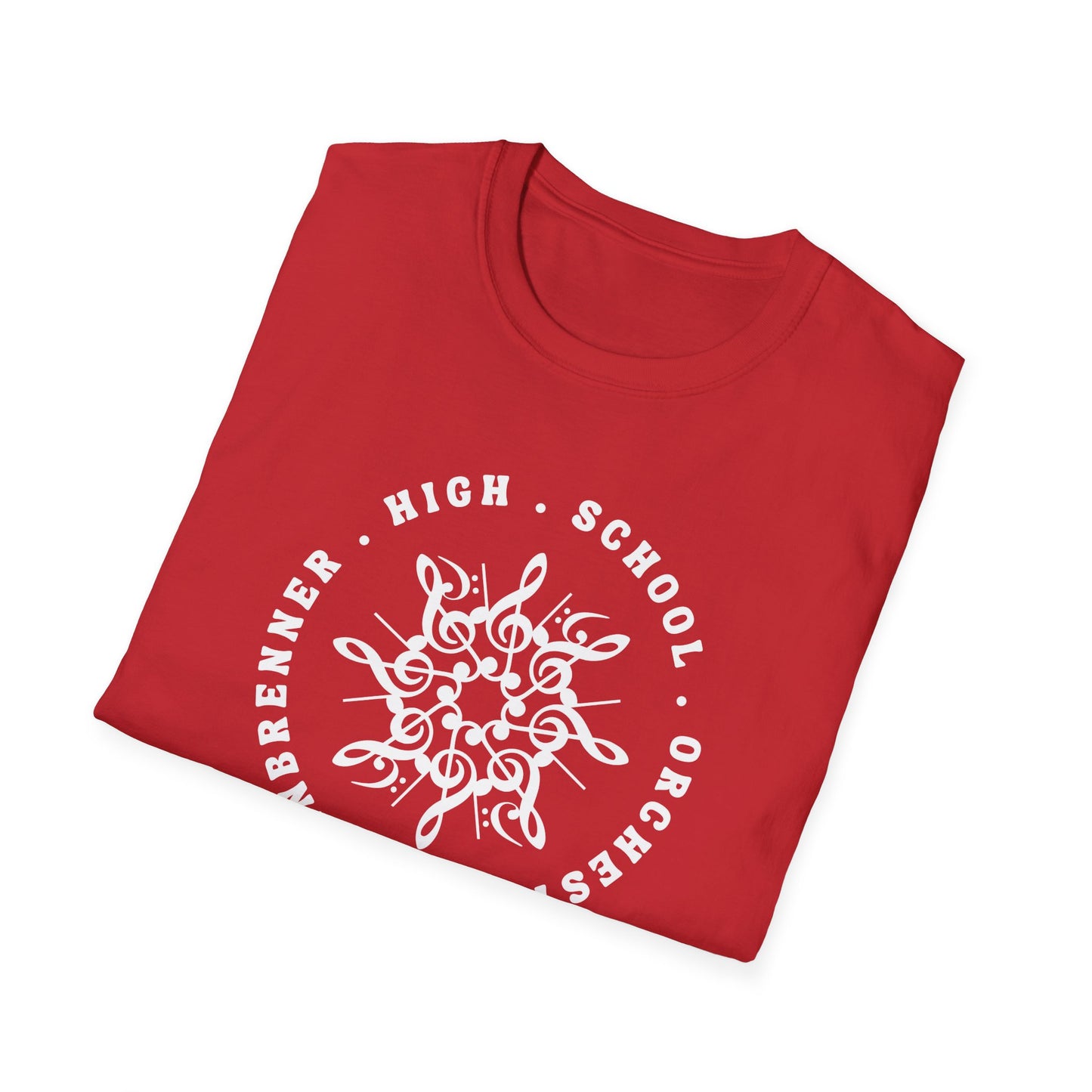 Steinbrenner High School Orchestra Holiday Unisex Softstyle T-Shirt