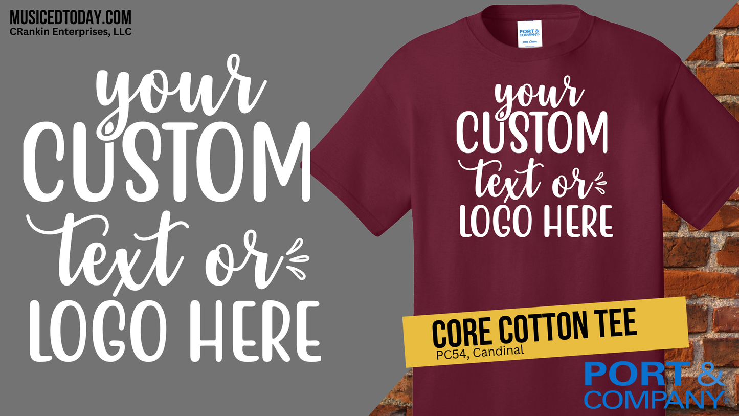 Port & Company® Core Cotton Tee. PC54