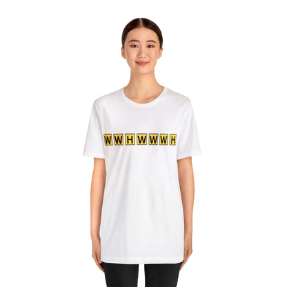 WWHWWWH Tee Unisex Jersey Short Sleeve Tee