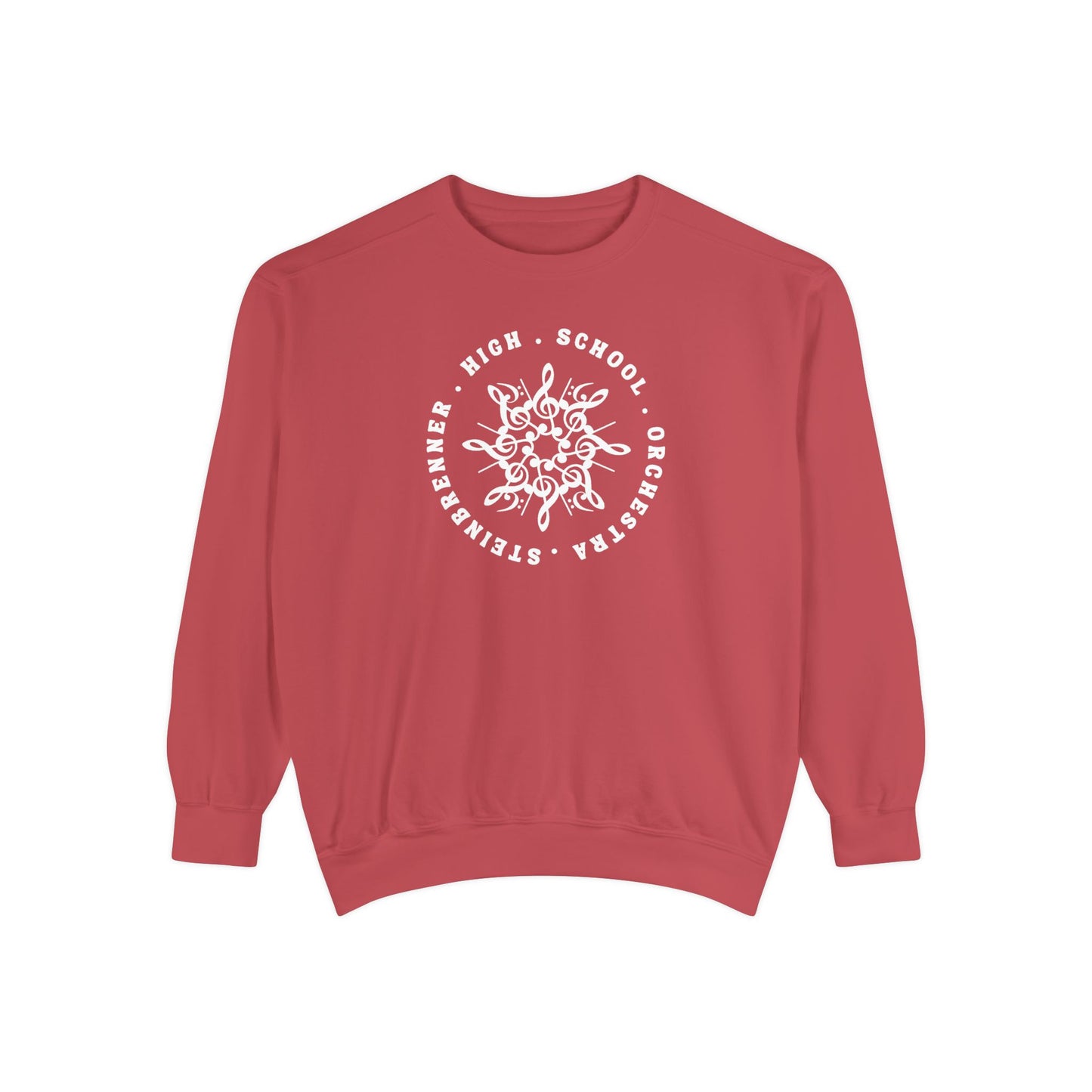 Steinbrenner High School Orchestra Holiday Unisex Garment-Dyed Sweatshirt