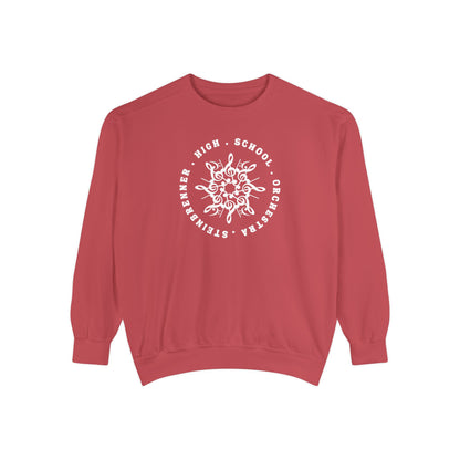 Steinbrenner High School Orchestra Holiday Unisex Garment-Dyed Sweatshirt