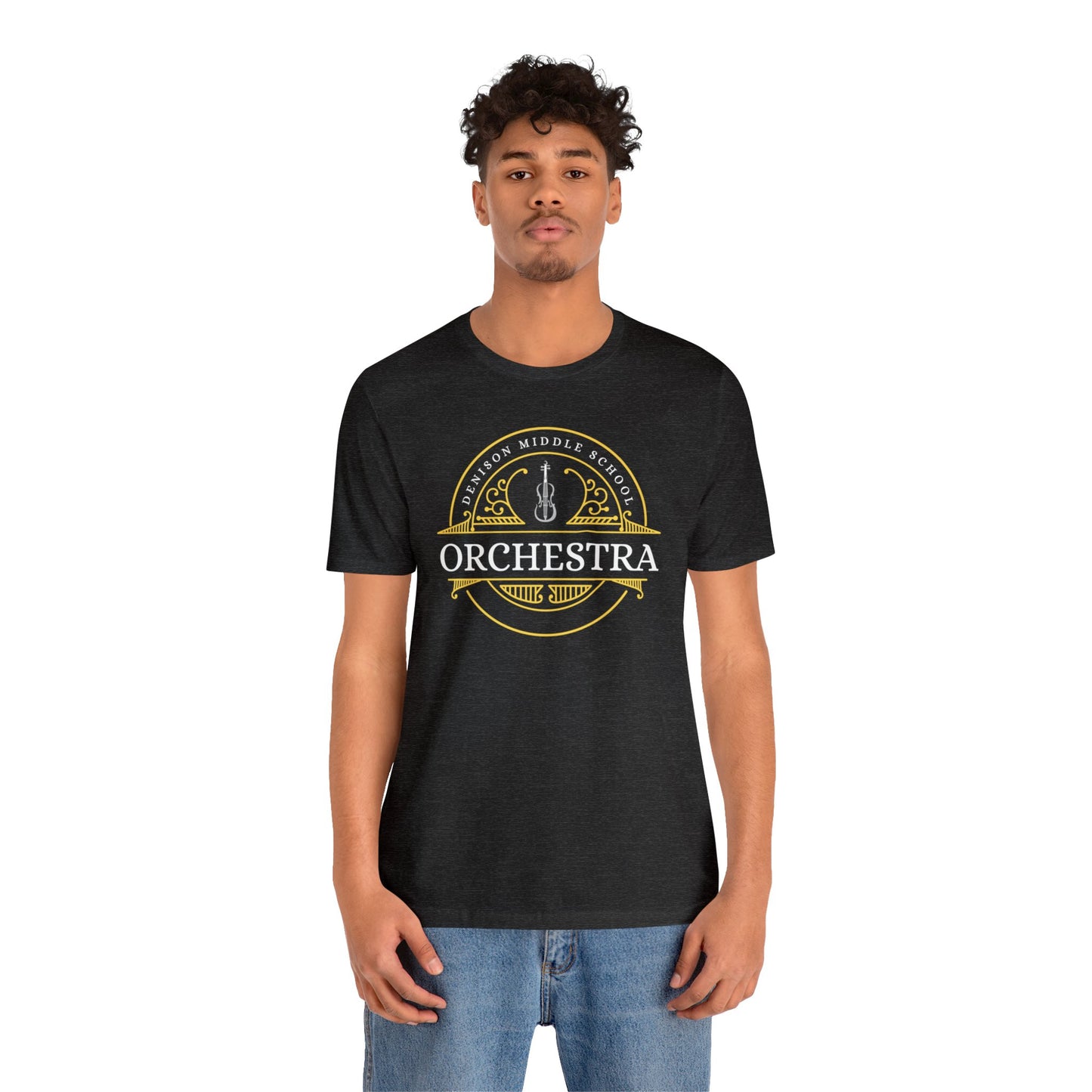 Denison Middle School Orchestra Unisex Jersey Short Sleeve Tee