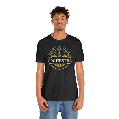 Denison Middle School Orchestra Unisex Jersey Short Sleeve Tee