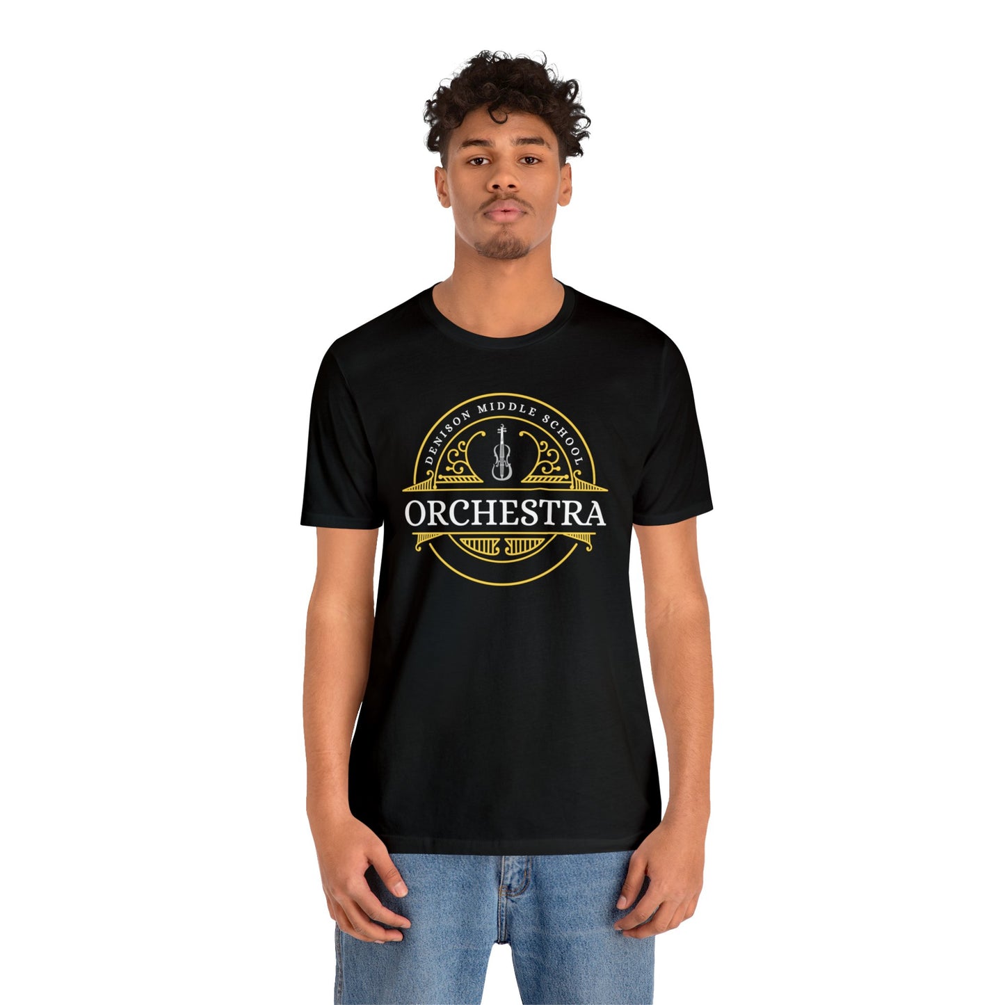 Denison Middle School Orchestra Unisex Jersey Short Sleeve Tee