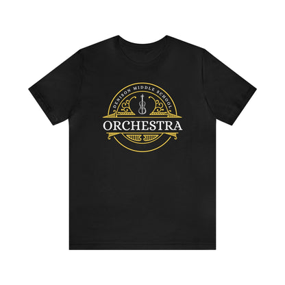 Denison Middle School Orchestra Unisex Jersey Short Sleeve Tee