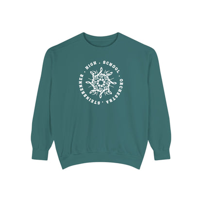 Steinbrenner High School Orchestra Holiday Unisex Garment-Dyed Sweatshirt